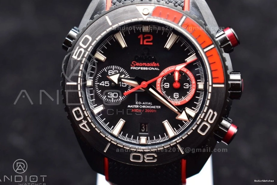 2017 Best OM Factory Volvo Deep Chronograph Omega Subdial Ocean 2018 Edition  Black Race Ocean Planet WellDesigned Counter 3:00 Edition with 936 0522